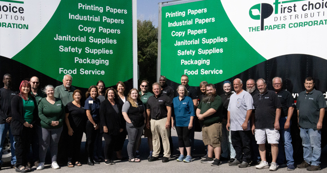 Team photo-The Paper Corporation
